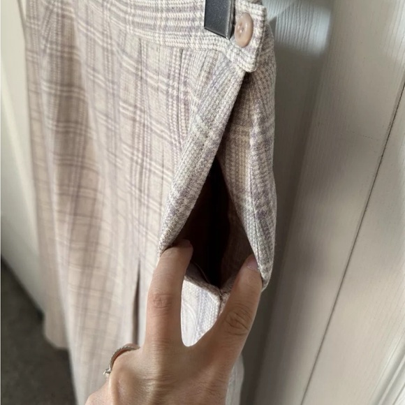 VTG Miss Pendleton Sz 9/10 Pleated Skirt 100% Wool Plaid Academia Preppy holiday - Picture 7 of 7